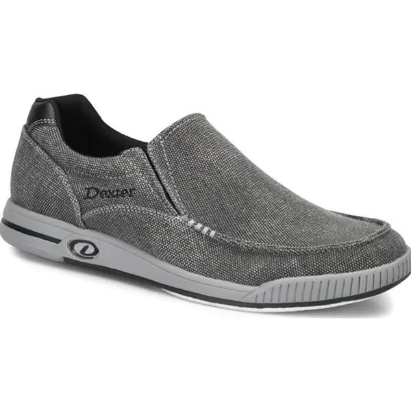 Dexter Comfort Kam Men's Bowling Athletic Sports Shoes - Charcoal Grey Outdoors Footwear, Padded Casual Sneaker, EVA Sole, Side Vents