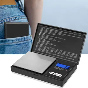 Portable Digital Scale, Mini Pocket Scale, Small Digital Scale, Digital Weight Scale, LCD Display Scale, Handheld Scale for Home, Office, Kitchen, Travel