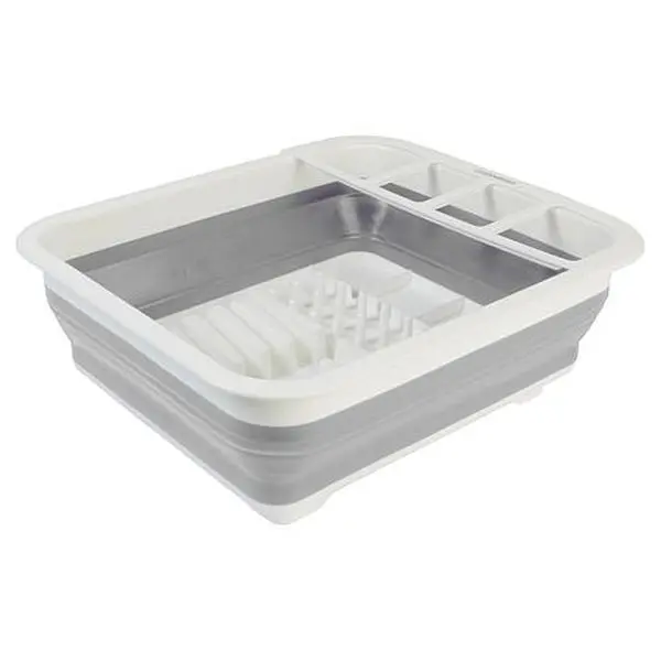 Joy Mangano Joy CleanBoss Collapsible Dish Rack Drying Sink System