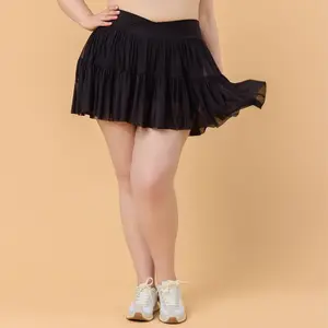Blogilates Women's Mommy & Me Ballerina Skort - Black 3X