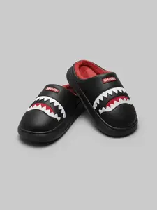 Men's Casual Shark Design Slippers, Soft Comfortable Home Slippers, Warm Footwear Slippers for Indoor & Outdoor Use for All Seasons Valentine's Day Gift for Men