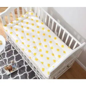 Baby Crib Mattress, Cartoon Chick Print Soft Bed Mattress Breathable Toddler Mattress