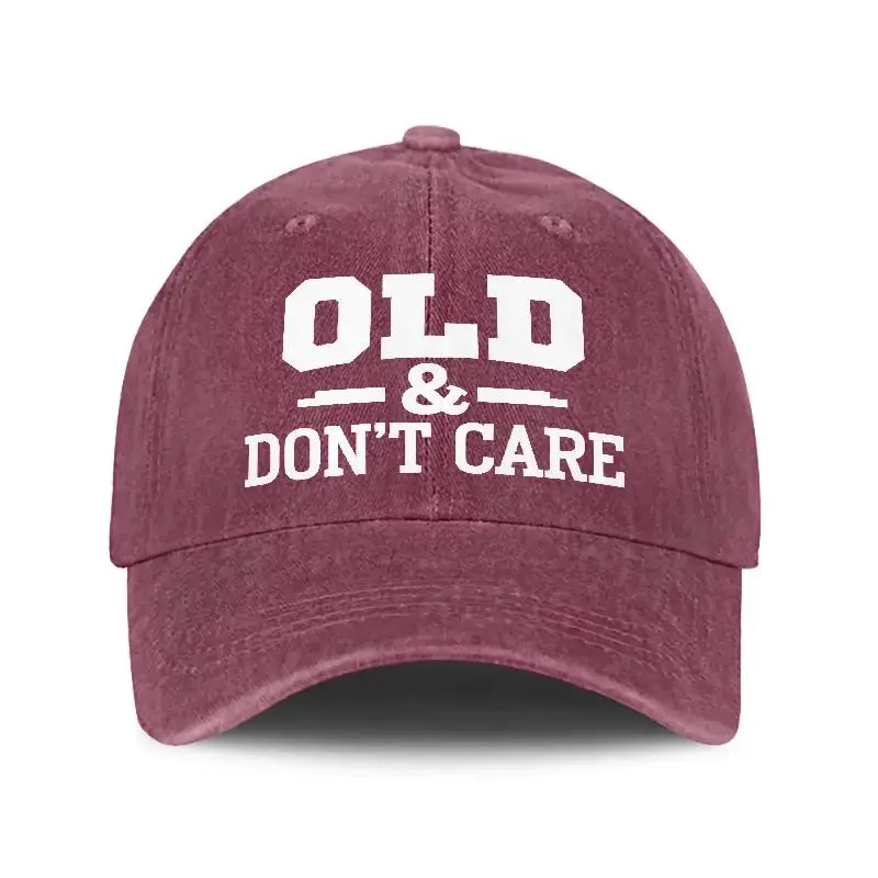 Vintage Distressed Baseball Cap, Simple Solid Color Washed Cotton Unisex Dad Hat for Casual Wear, Adjustable for Custom Embroidery or Print Logo, Dad Hats, Adjustable Size, Adults