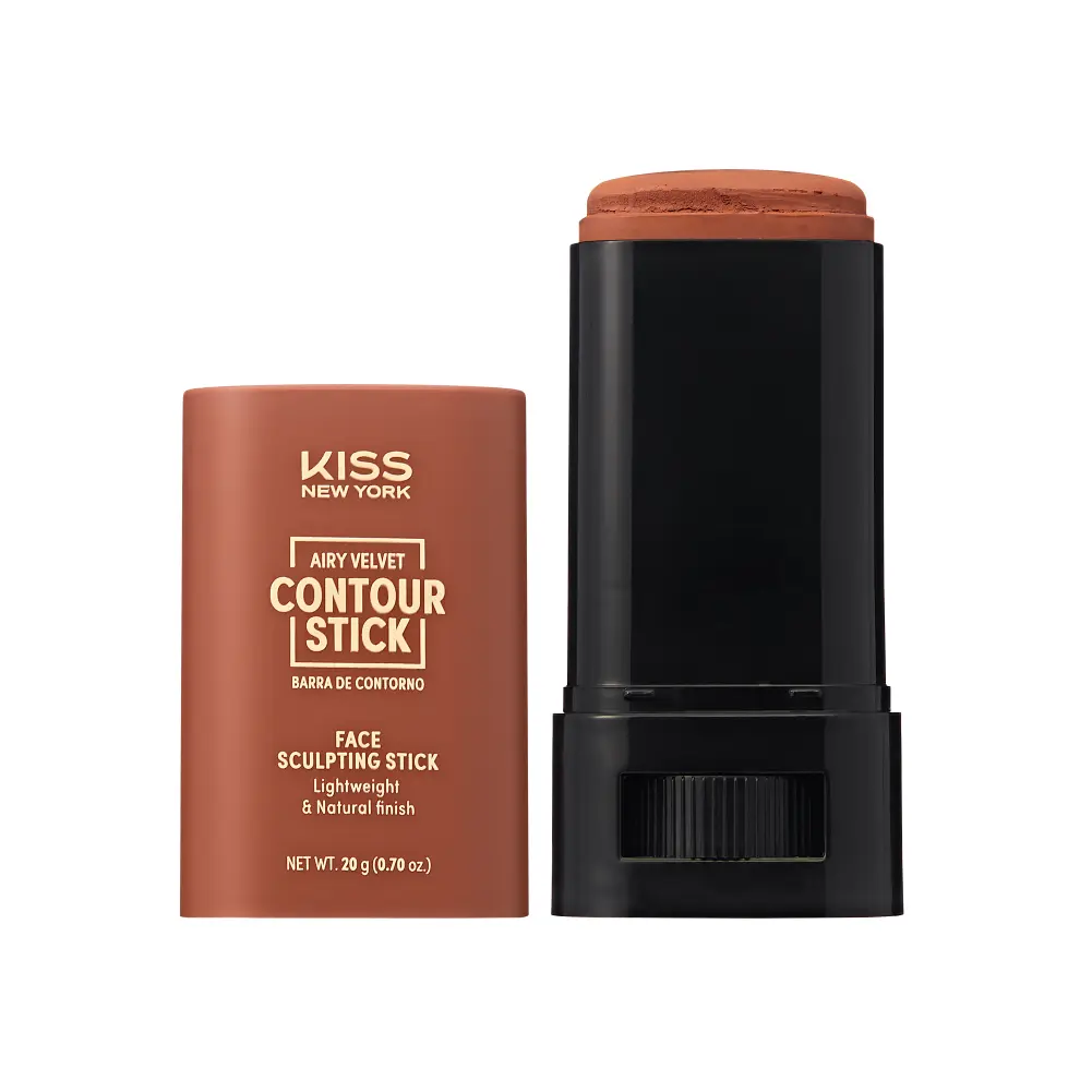 Kiss New York Airy Velvet Contour Stick for Face Sculpting