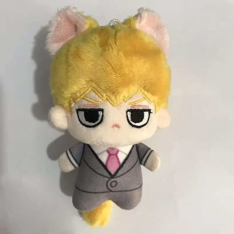 Anime Mob Psycho 100 Plush Doll Toy Kageyama Shigeo Reigen Arataka Keychain Small Dimple Bag Pendant Stuffed Plushies Gift 10CM