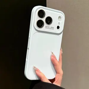Silky Skin Feel Matte Crystal Phone Case, 5 Macaron Pastel Colors Shockproof Anti-Fingerprint Cover Compatible With iPhone 17Pro,17ProMax,16,15,14,13