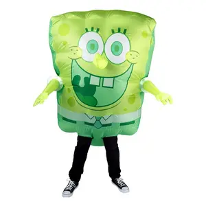 Adult Inflatable Ghost Spongebob Squarepants Costume