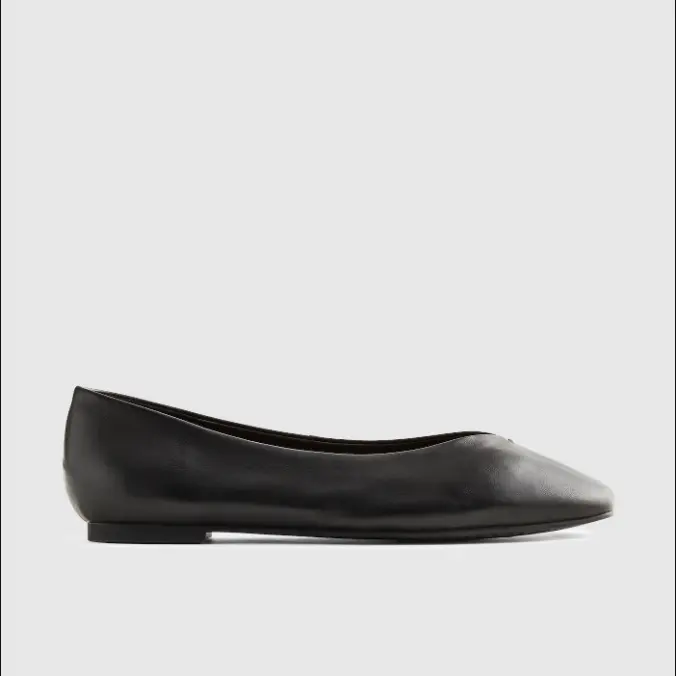 Madewell The Greta Glove Flat Women's Leather Ballet Shoes Casual Flats