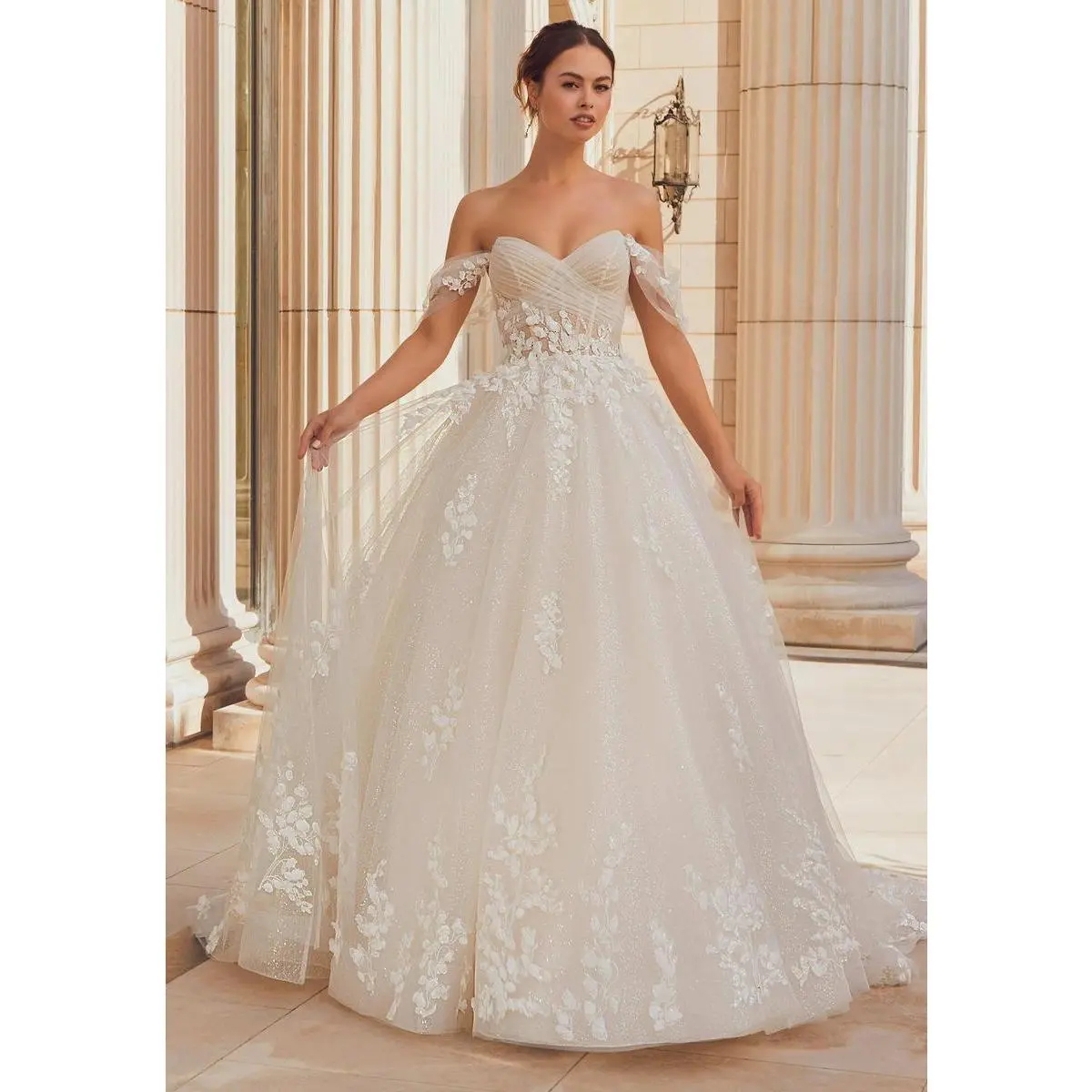 Morilee Rebecca Ruched Wedding Dress 2646