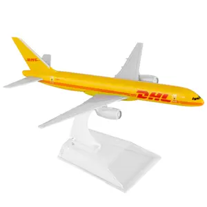Airplane Model Die cast Planes 16cm DHL B757 1:400 Alloy Airplane Model for Collection Ornaments