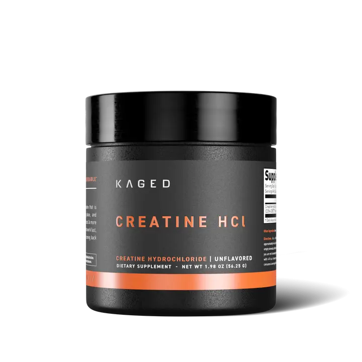 Kaged Creatine HCl | Muscle Building & Recovery | High Absorption | No Bloating | Capsules or Powder | 75 Servings