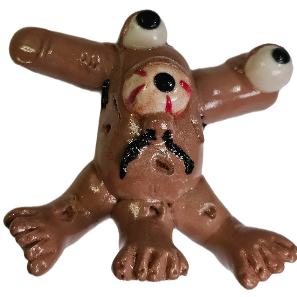 ️ Creepy Cute Multi-Eyed Monster Magnet – Creature #72