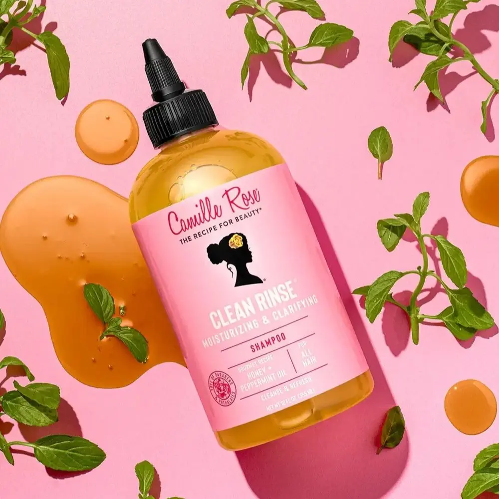 Camille Rose Clean Rinse Clarifying Shampoo, 12 oz, Gently Removes Buildup, Replenishes Moisture & Non-Stripping Camille Rose Clean Rinse Clarifying Shampoo, 12 oz, Gently Removes Buildup, Replenishes Moisture & Non-Stripping