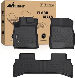 Nilight TPE Floor Mats - Custom Fit Car Accessories for Chevy Trailblazer (FWD Only) 2021-2026, All-Weather Heavy-Duty Floor Liners