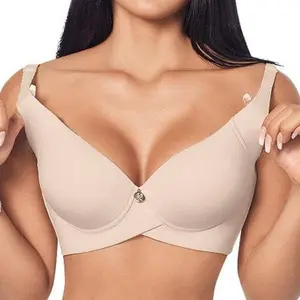 A-001 Y A-003 MAGIC BRA Women's Comfortable Full Coverage Wireless Bra with Adjustable Straps and Soft Fabric