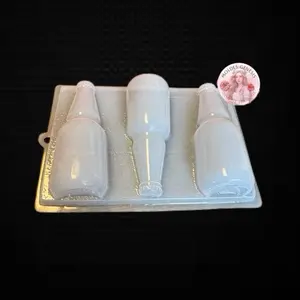 Molde de plástico para gelatina o chocolate Plastic