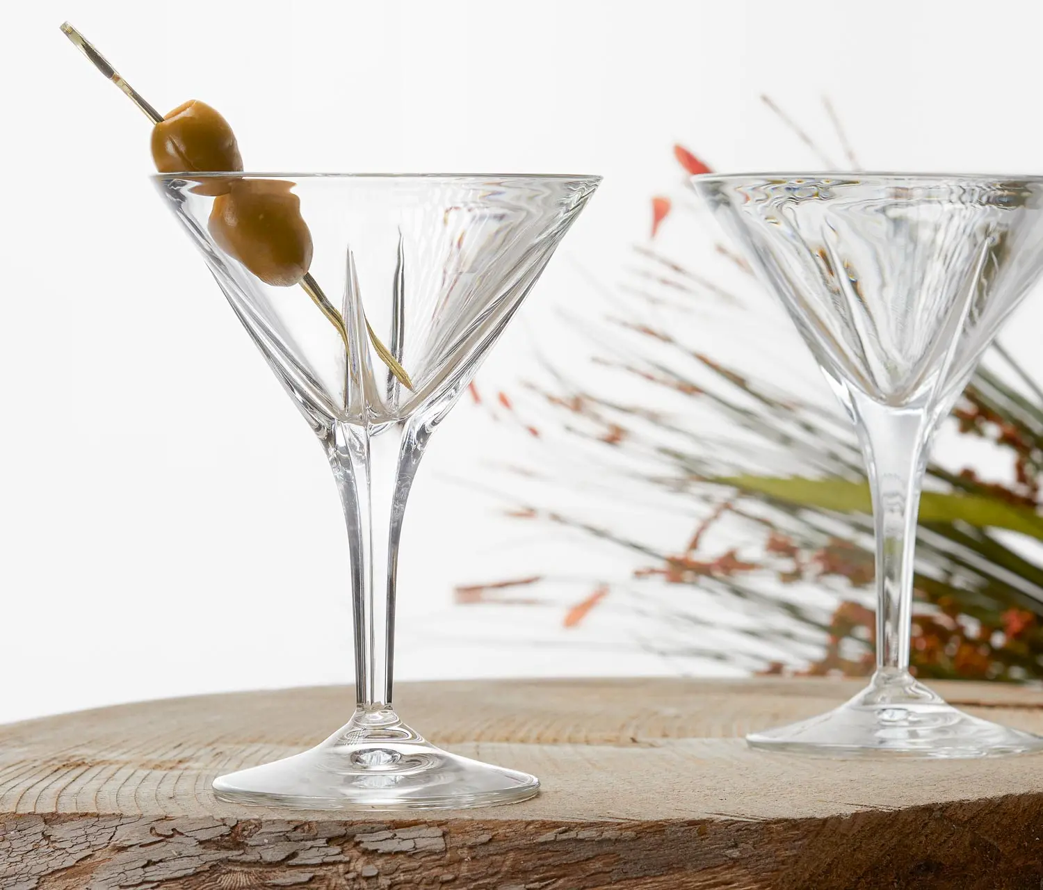 Calice Luxury Crystal Martini Glass Set