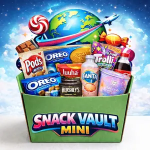 Snack Vault Mini exotic snack box bundle Random Surprise Set Cookies Multipack