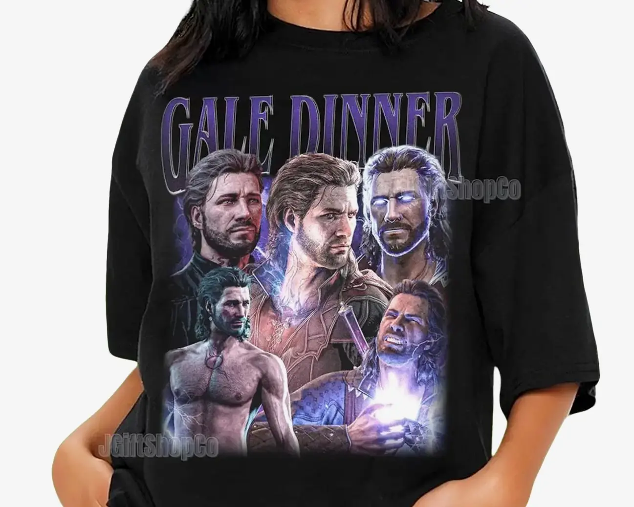 M10 Baldurs Gate 3 Gale T-Shirt, Gale Dinner