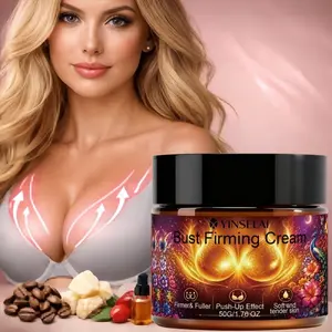 10x Effective Breast Firming Cream, Bust Cream, Lift and Plump Breast Care, Natural Boost Without Artificial Look, Contains Collagen and Hyaluronic Acid