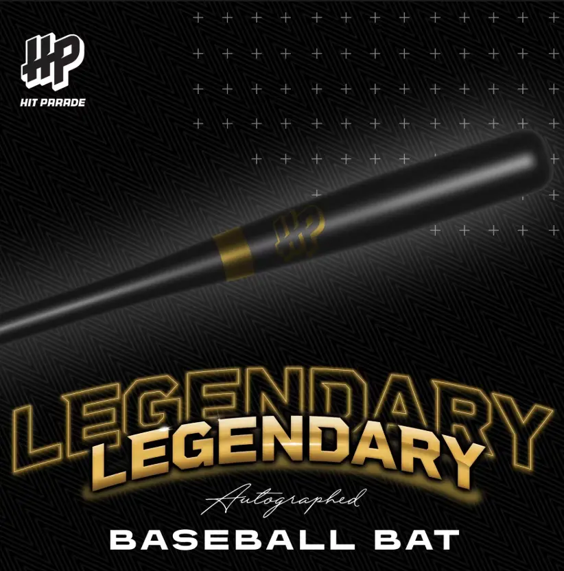 (1) -DIVISION BREAK- 2026 Hit Parade Autographed Baseball Bat Legendary Series 2 Hobby Box Authentic Sports Memorabilia