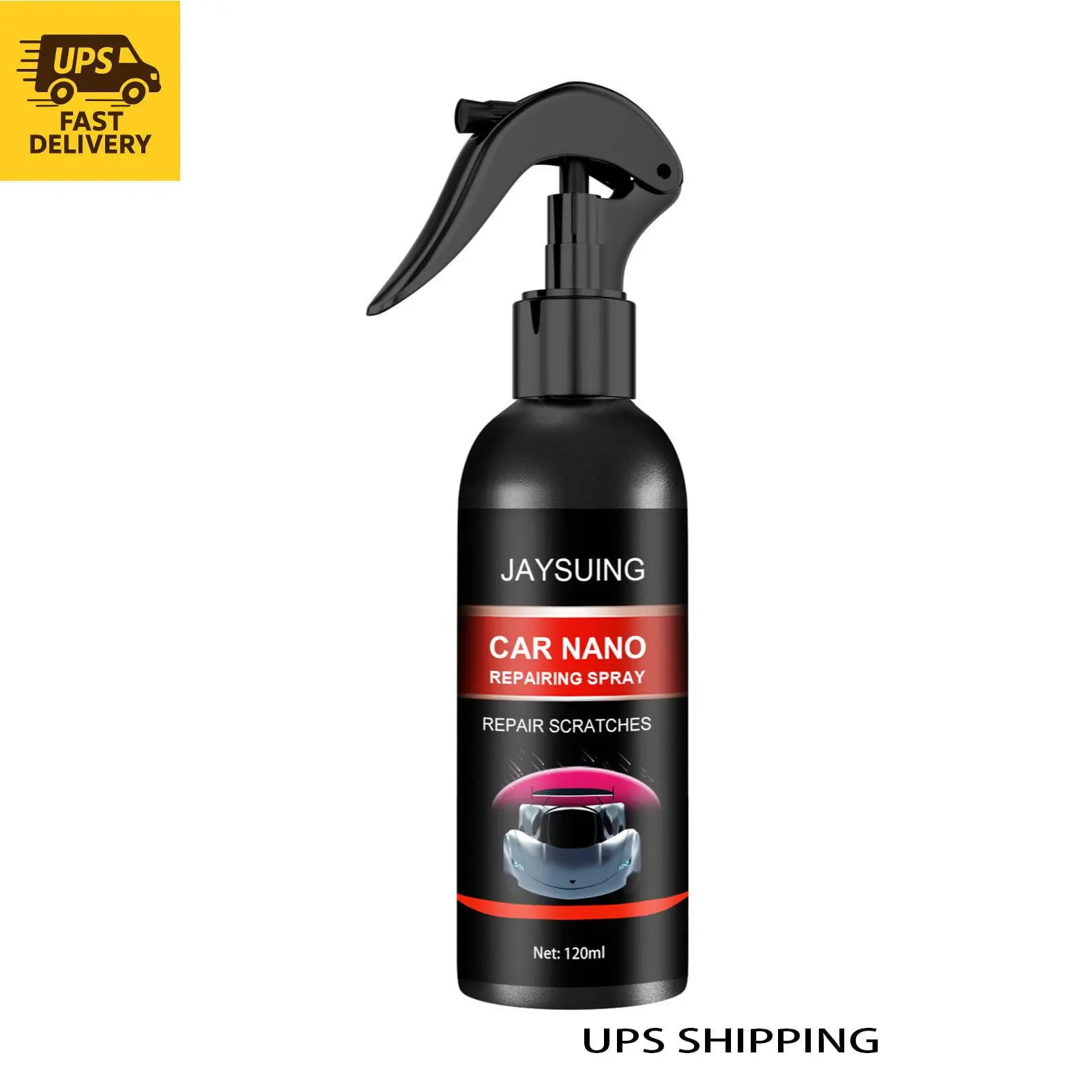 Auto Liquid Glass Spray Coating Agent - Professional PE Paint Sealant Bottle for Car Maintenance, Anti-Scratch, Anti-High Temperature, Lasting Protective Coating, Glossy Finish, Single-Use, Fast Delivery, Ups Shipping, Promotional Offer