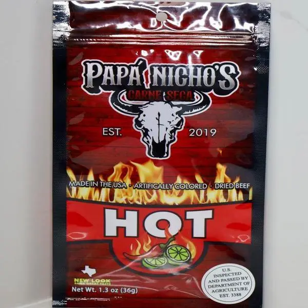 🔥 HOT SALE 51% OFF  NEW LOOK - RED POWDER HOT Beef Jerky - Carne Seca