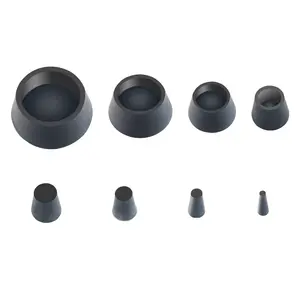 SOLARY 8-Piece Universal Airtight Multi-Size Automotive Cap Plug Set - EVAP, Vacuum Leak Testing Adapters for Most Smoke Machines