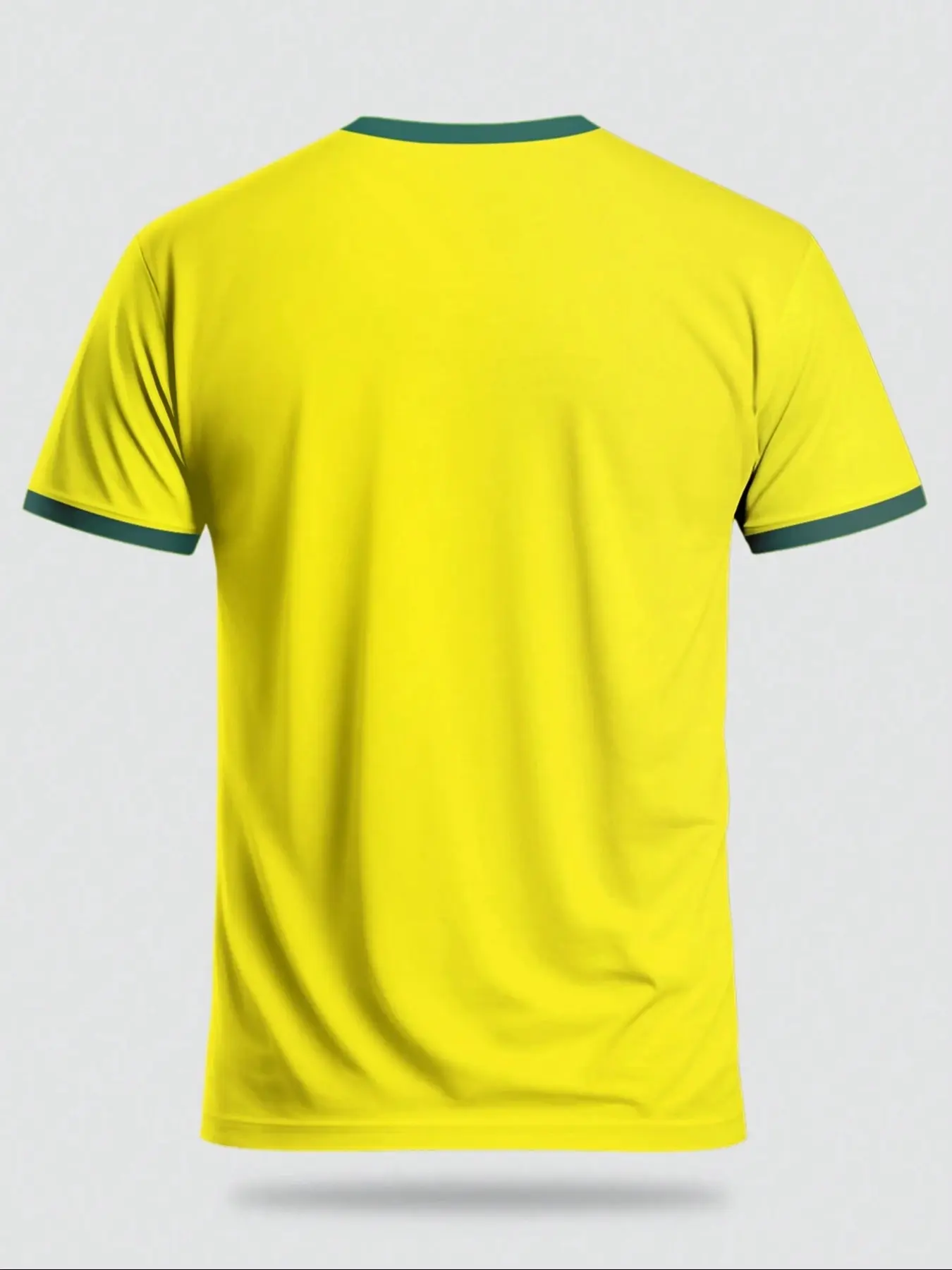 Brazilian Style Men's and Teen Boys Football Jersey, Soccer Jersey, Football Shirts, Sporty Jersey, Comfortable Round Neck Sport Top, Athletic Top, Suitable for Various Sports and Casual Wear