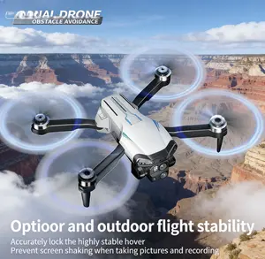 Aerial Drone C13s Pro 2026 - GPS Positioning, 4K UHD EISCamera, 5G WiFi FPV, Brushless Motors, Optical Flow Hover,Intelligent Obstacle Avoidance, Auto Return, 360° Stunt Roll,Two Batteries