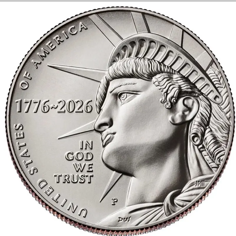 2026 Enduring Liberty Half Dollar in Brilliant Uncirculated Condition.