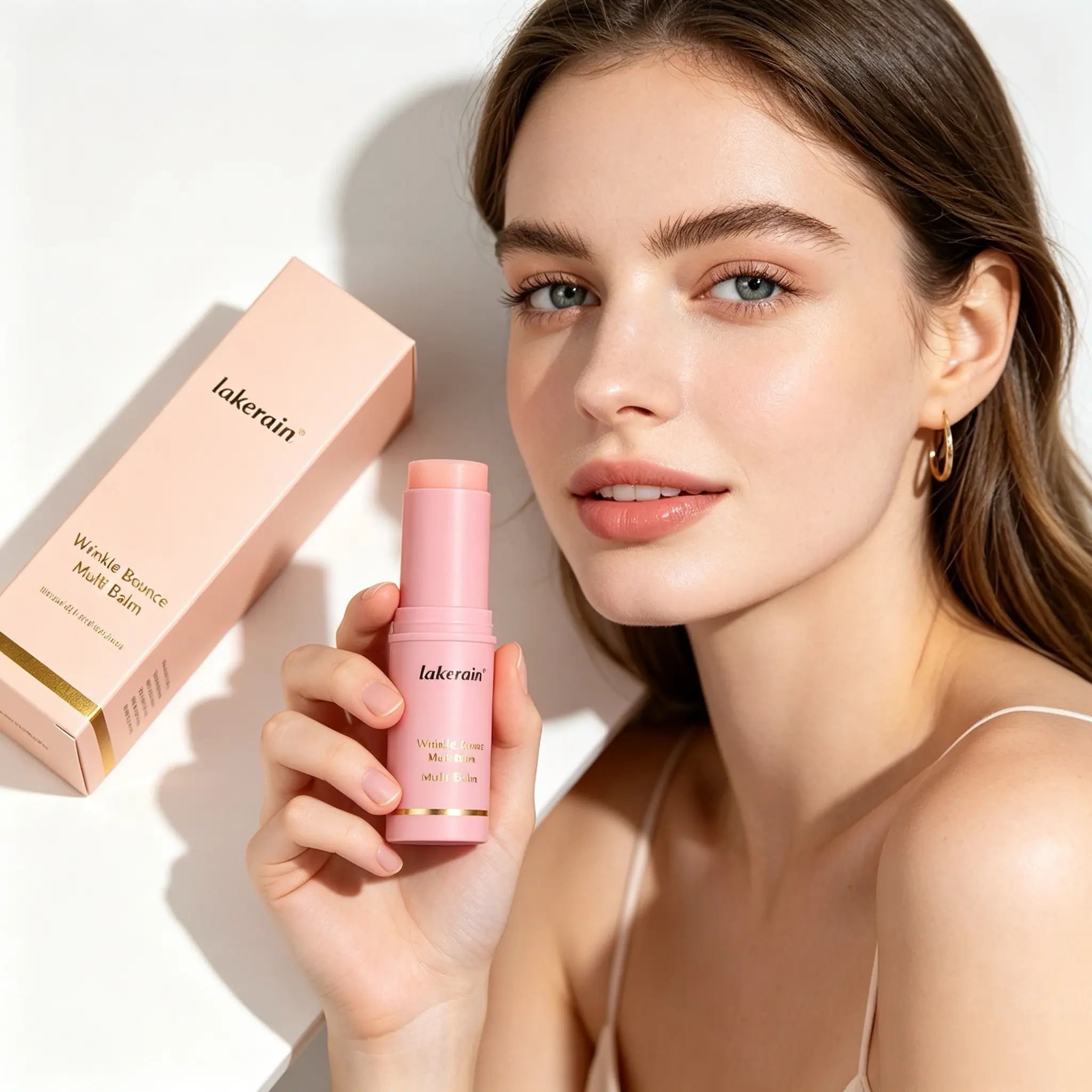 Moisturizing Multi-balm Stick, Hydrating Skin Stickfor Daily Use, Face Moisturizer, Lip Balm, Eye Cream& Neck Cream, Makeup Primer & on-The-GoSkincare, Facial Moisture, Cosmetic&Suitable for dry skin