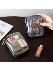 Viral Mini Digital Storage Bag for Women, Aesthetic Clear Electronics Organizer for Purse, Cable, Earphone & Earbud Sleeve Pocket Pouch for Daily Life-hack, Headphones Storage Bag #organization #tech