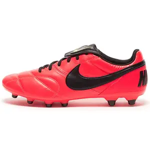 Nike Premier 2 Round-Toe Lace-Up FG Firm Ground Soccer Cleats for Men and Women with Cushioning, Grip, Durability, Support, and Impact Protection Trending Shoes, House White Official Shoes to Get / Maison Mihara