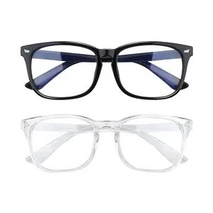 Blue Light Eyeglasses for Men Women,Glasses for Everyday Back To School Use, His and Hers Gifts, Frame Eyeglasses, Comfort Eyeglasses for Party