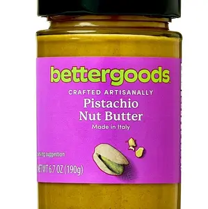 BetterGoods Pistachio Nut Butter Spread - Crafted Artisanally, Made in Italy, Flavor for Dips