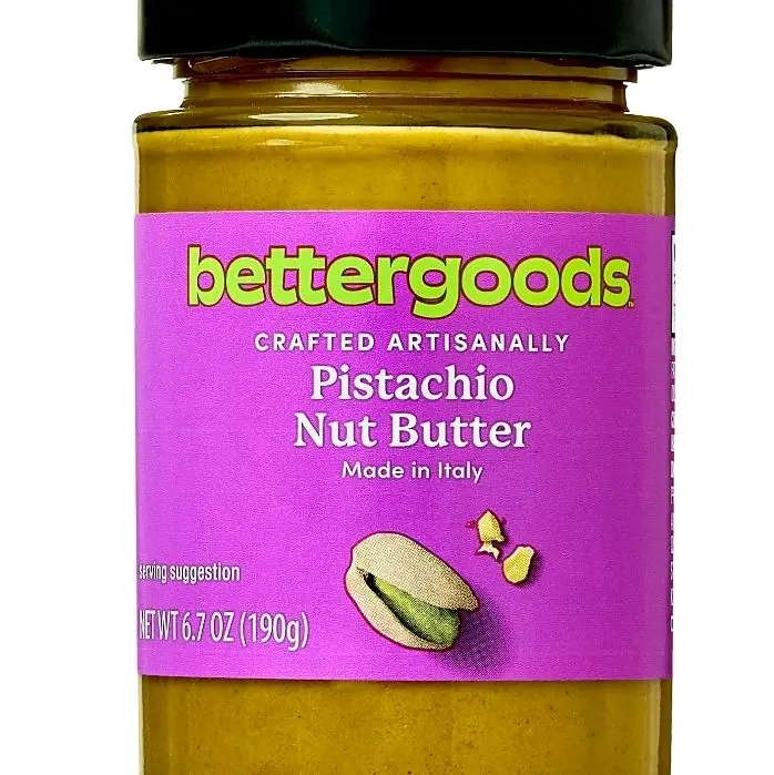 BetterGoods Pistachio Nut Butter Spread - Crafted Artisanally, Made in Italy, Flavor for Dips