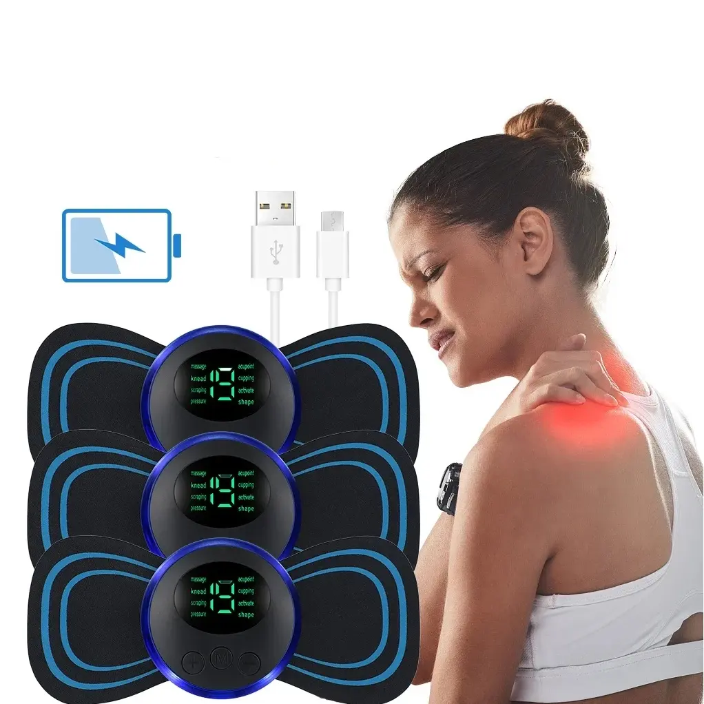 EMS Muscle Stimulator, Multifunctional Electric Muscle Stimulation, Ideal for Arms, Hips, Thighs, Abdomen, Fitness, Relaxation, Workout Enhancer, Gym Enhancer, Body Shaping Tool, Stomach Body Sculpting Tool