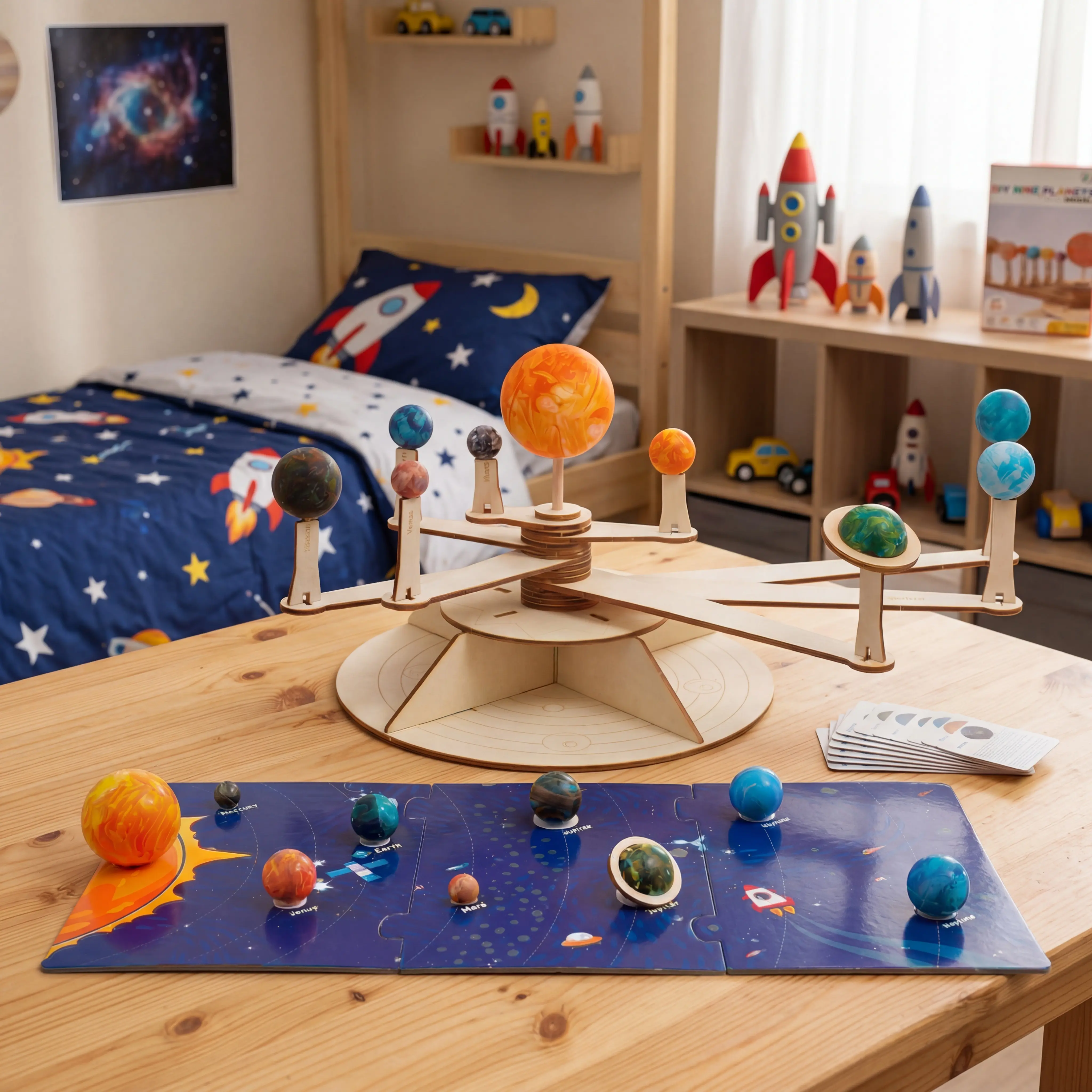 Nine Planets DIY Solar System Model for Kids Nine Planets DIY Solar System Model for Kids