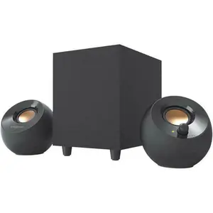 Creative Labs 51MF0480AA000 Creative Pebble Plus Speakers, Black