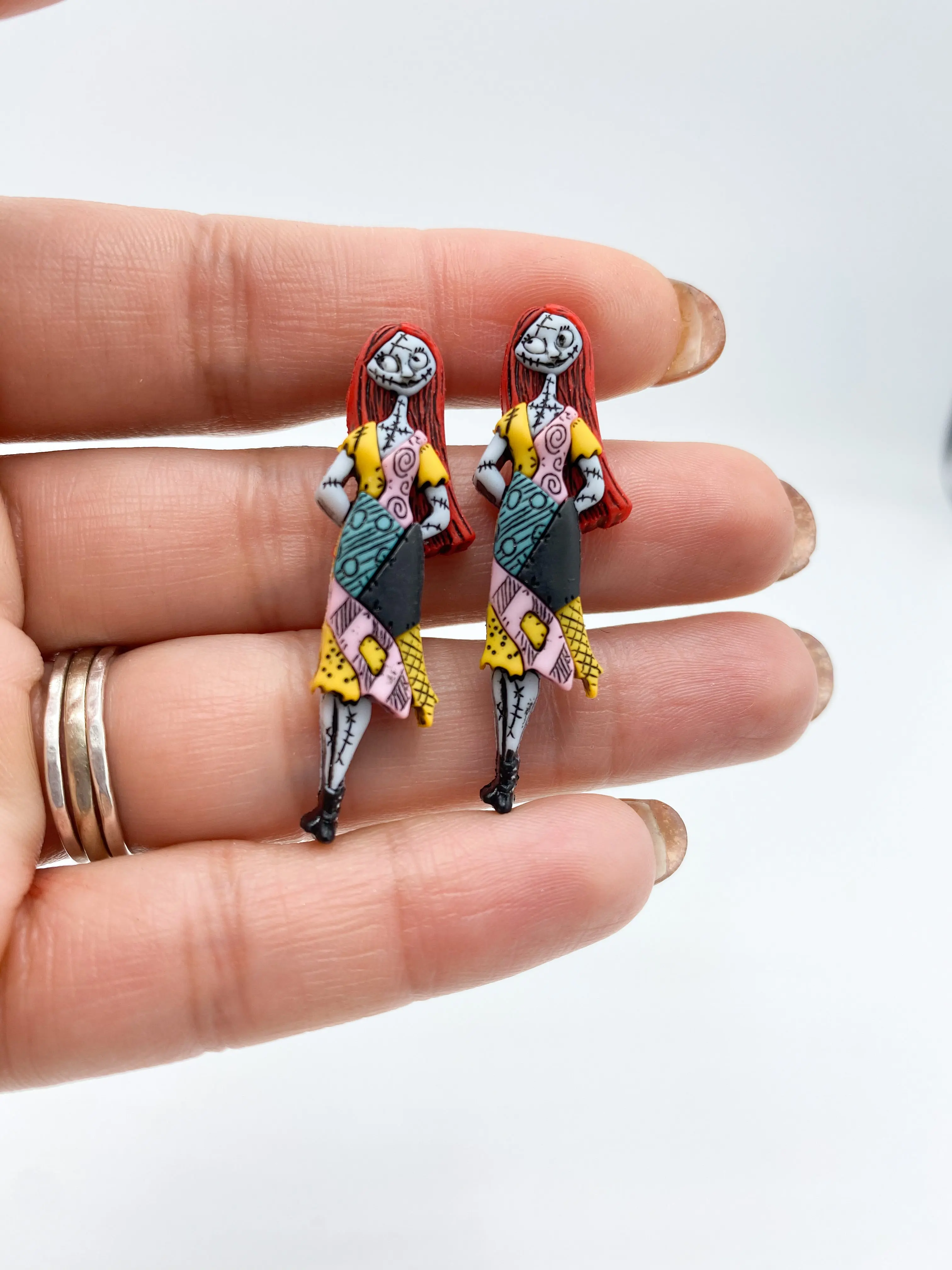 Sally Earrings Nightmare Before Christmas Studs