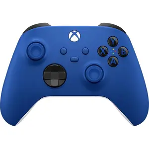 Microsoft WLC M Branded Shock Blue Gaming Controller