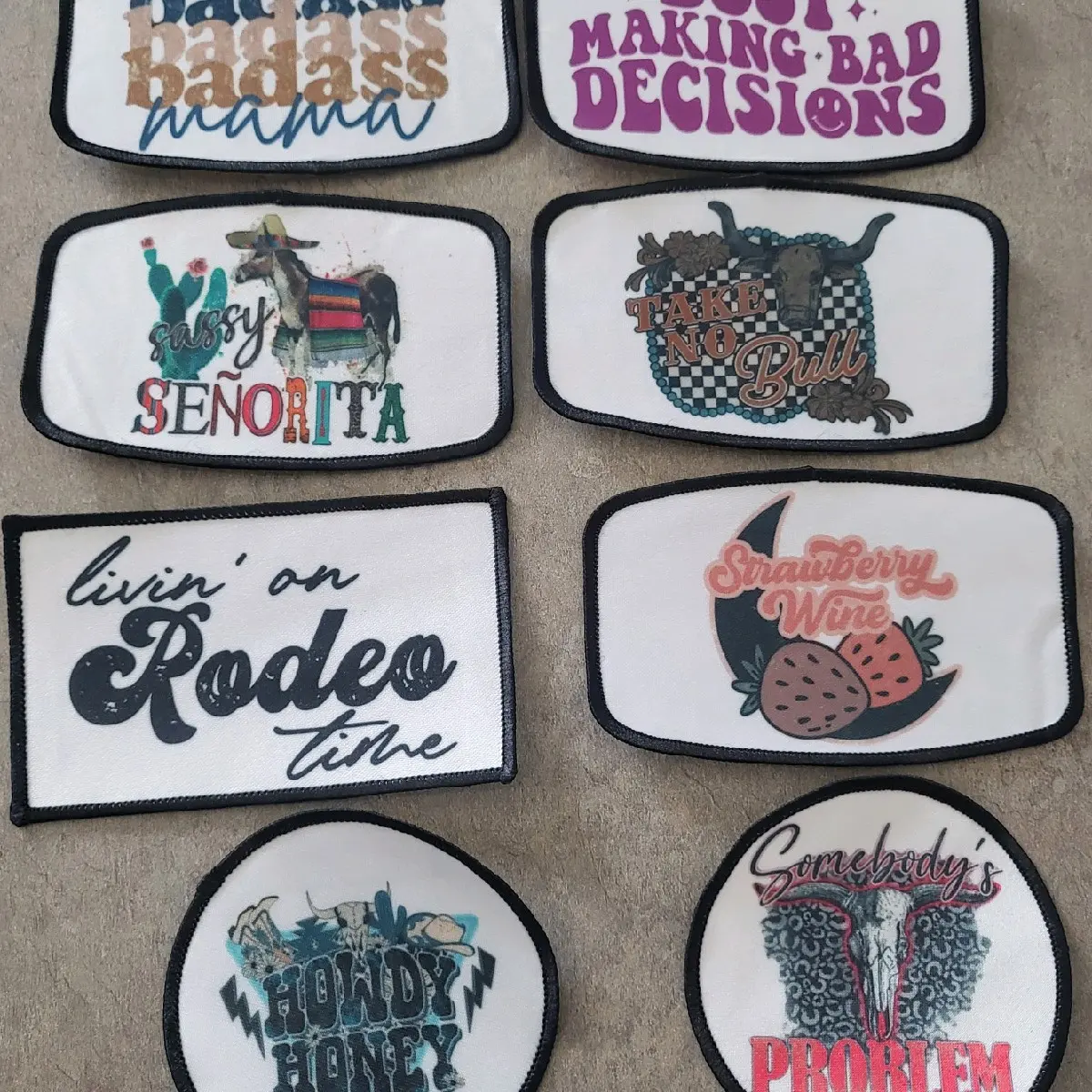 trucker hat patches