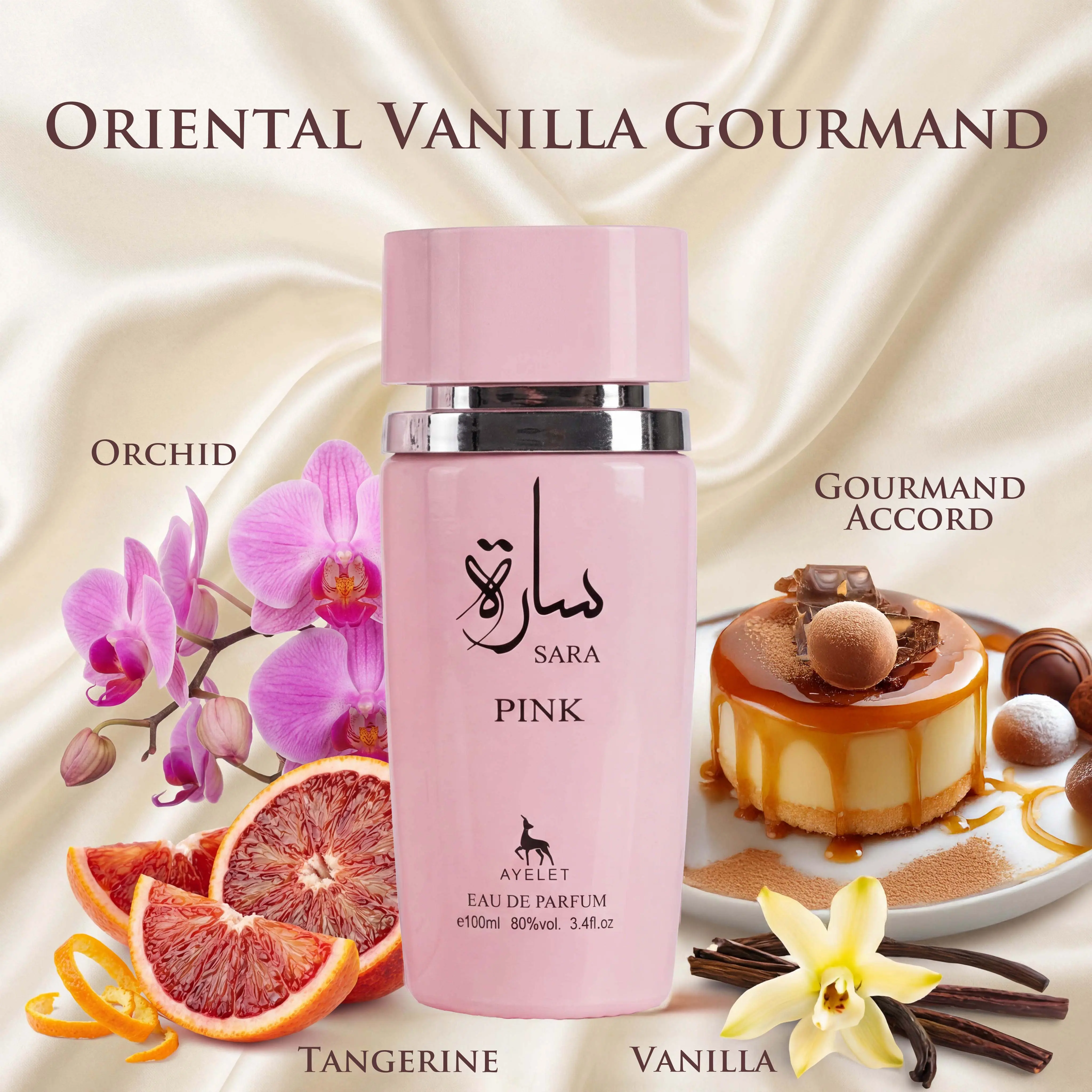 Secret Plus Ayelet SARA PINK Eau de Parfum 100ml Sweet Fruity