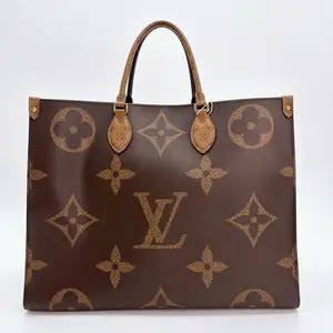 Pre-owned Louis Vuitton canvas Tote Bags Reverse Monogram Giant Onthego GM