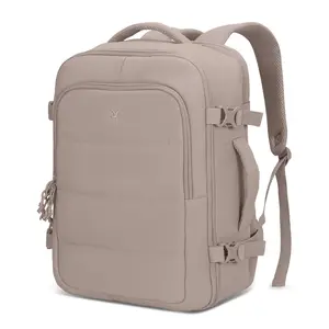 HYNES EAGLE Nylon 30L Unisex Compact Travel Daypack - Compact, Durable, Overnight, Weather-Resistant, Wide-Opening Carry-On Luggage, 180° Open Zip, 16in Laptop Bag with Lightweight Protection & Tech-Friendly Organization for Work, Travel, Compact Travel B
