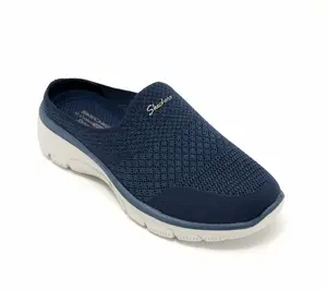 Skechers Easy Going Washable Vegan Knit Mules - Open Flow