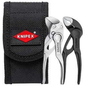 KNIPEX (00 20 72 V04 XS) 2 Pc Mini Pliers XS Set in Belt Pouch