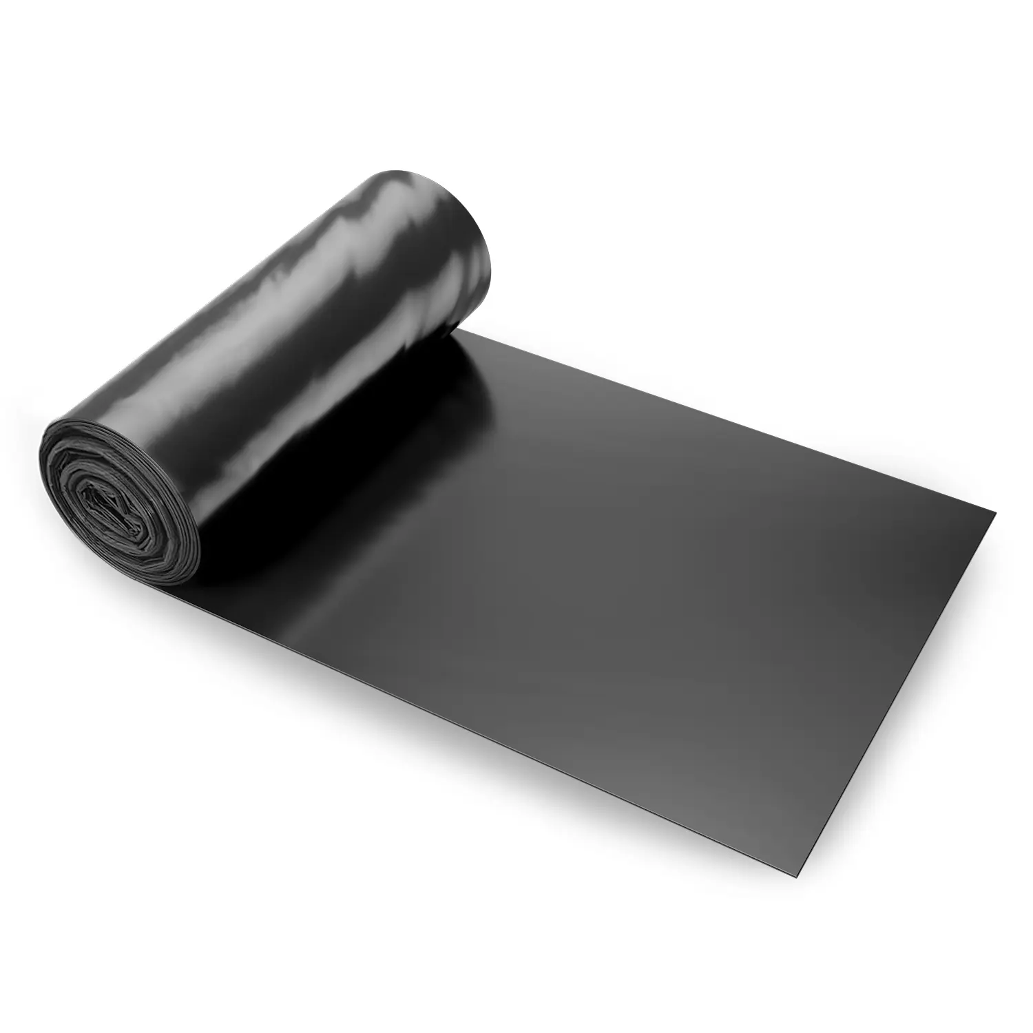 【summerfinds】VEVOR 3FT x 50FT Plastic Sheeting Heavy Duty, 4 Mil Thick Plastic Sheeting Roll, Plastic Drop Cloth Painters Tarp, Polyethylene Covering for Crawl Space Vapor Barrier, Multi-Purpose, Black