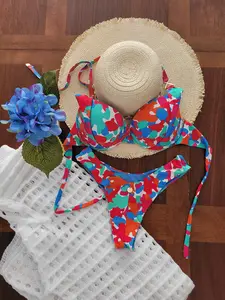 Mix tints bikinis set